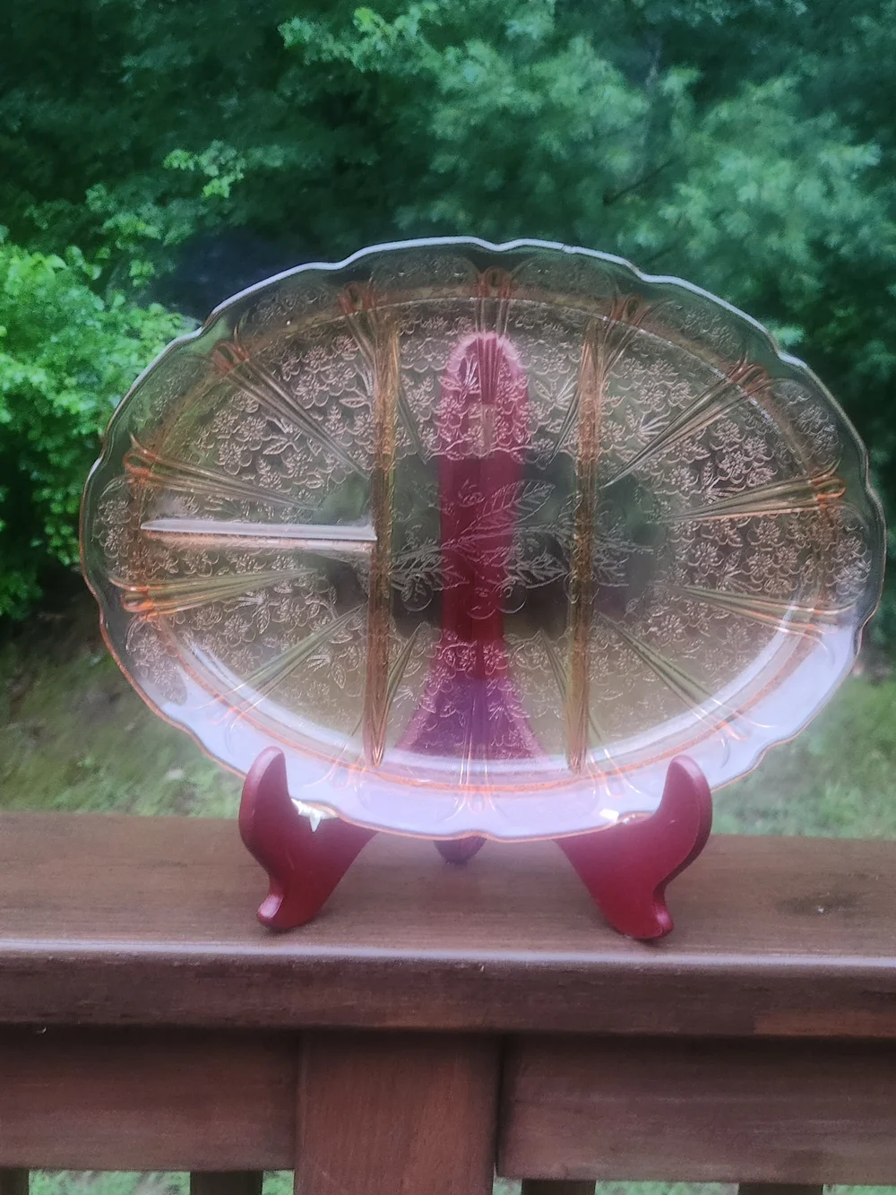 Jeannette Glass Cherry Blossom Pink Depression Glass 13